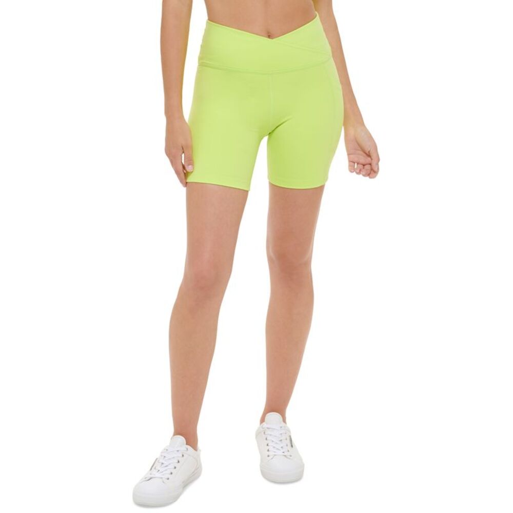 Calvin Klein Performance Womens Crossover Waist Bike Shorts